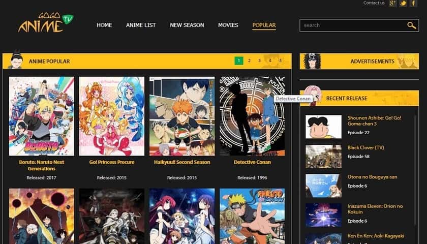 Watch Anime Online Best 20 Free Anime Streaming Sites - HighViolet